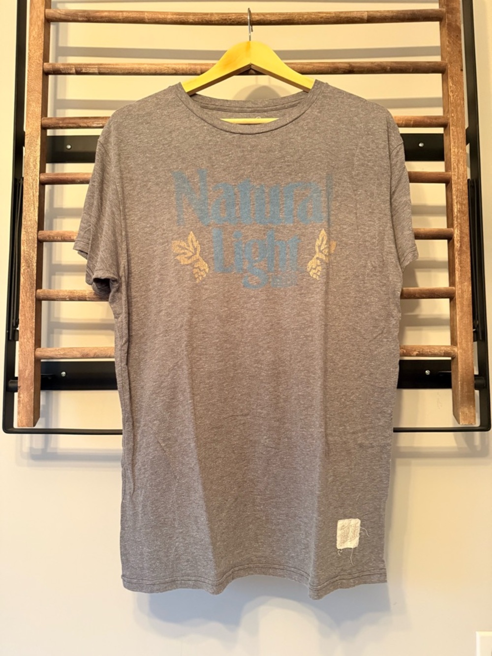 Retro Style Natural Light Tee